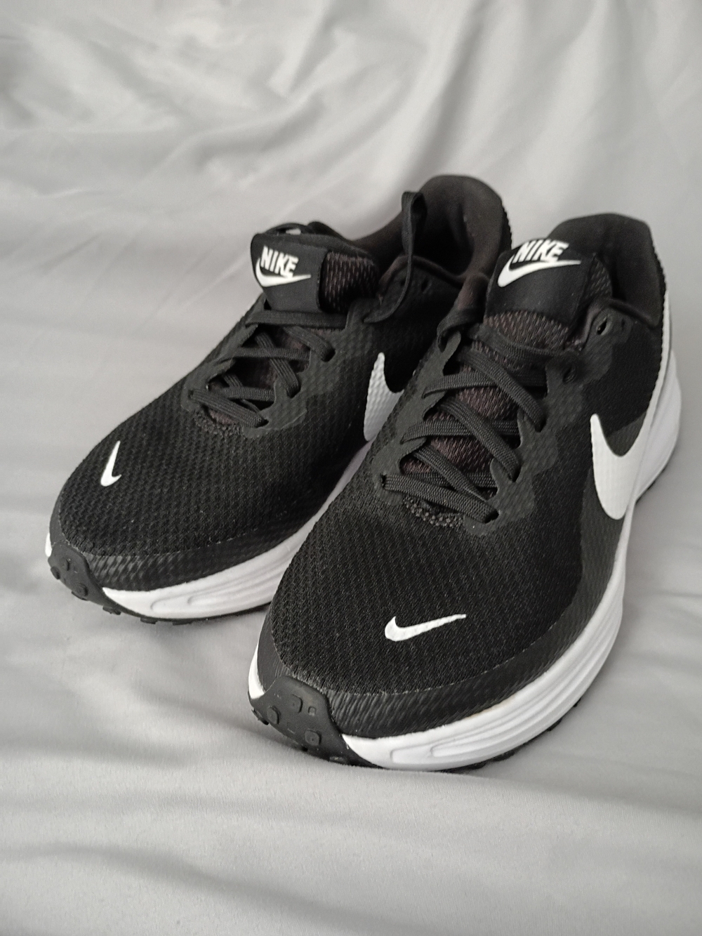Nike Black & White Running Sneakers